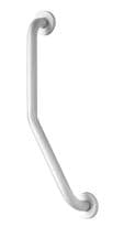 Croydex Angled Grab Bar with Concealed Fixing - 60cm - White