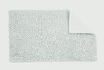 Croydex White Cotton Bathroom Mat - Textile Bath Mats/White