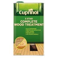 Cuprinol 5 Star Complete Wood Treatment - 5L