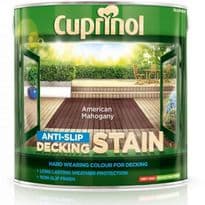 Cuprinol Anti-Slip Decking Stain 2.5L - American Mahogany
