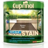 Cuprinol Anti-Slip Decking Stain 2.5L - Boston Teak