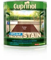 Cuprinol Anti Slip Decking Stain 2.5L - Cedar Fall