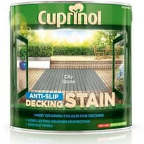 Cuprinol Anti-Slip Decking Stain 2.5L - City Stone