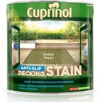 Cuprinol Anti-Slip Decking Stain 2.5L - Golden Maple