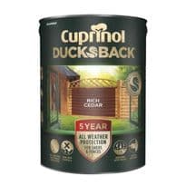 Cuprinol Ducksback 5L - Rich Cedar