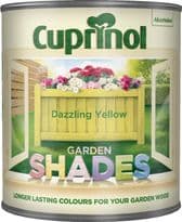 Cuprinol Garden Shades 1L - Dazzling Yellow