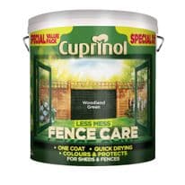 Cuprinol Less Mess Fence Care 6L - Woodland Green