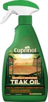 Cuprinol Natural Enhancing Teak Oil Spray Clear - 500ml