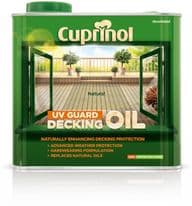 Cuprinol UV Guard Decking Oil - 2.5L Natural