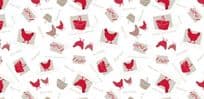 d-c-fix® Food Safe Tablecloth - Chicken Farm - 140 x 20