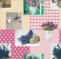 d-c-fix® Food Safe Tablecloth - Lavender - 20m Roll x 140cm