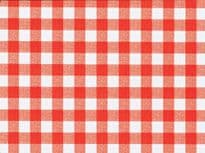 d-c-fix® Manhattan Table Cloth - Avanti Red & White - 140 x 20cm