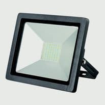 Dencon Black LED Slim Floodlight - 2100 Lumens 30w