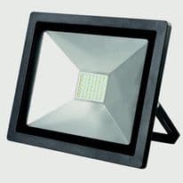 Dencon Black LED Slim Floodlight - 3500 Lumens 50w