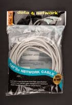 Dencon CAT 5E Network Cable - 5m Grey