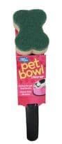 Dishmatic Pet Bowl Cleaner with Handle & Sponge - Single