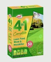 Doff 4 In 1 Complete Lawn Feed, Weed & Mosskiller - 1.75kg