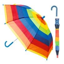 Drizzles Childs Striped Umbrella - Assorted Designs
