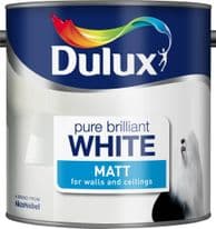 Dulux Matt 2.5L - Pure Brilliant White