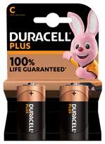 Duracell Alkaline Batteries - C