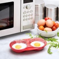 Easy Cook Egg Poacher - Red