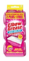 Elbow Grease Pink Dish Brush Refill - 3 Pack