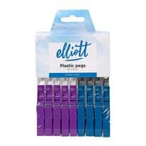 Elliott Plastic Pegs - Pack 36