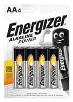 Energizer Alkaline Power AA E91 - Pack 4