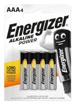 Energizer Alkaline Power AAA E91 - Pack 4