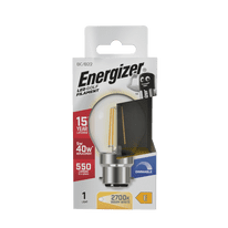 Energizer Filament LED Golf B22 Dimmable 5w - 550lm 2700k