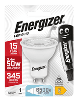 Energizer LED GU10 Daylight - 3.4w 345lm