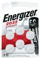 Energizer Lithium CR2032 Batteries - Card 6