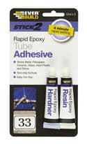 Everbuild Rapid Epoxy Adhesive - 12ml x 2