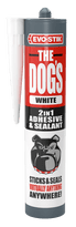 Evo-Stik The Dog's 2 In 1 Adhesive & Sealant - 290ml White
