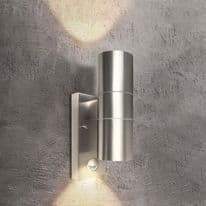 Extrastar Outdoor Up & Down Double Wall Light - Steel