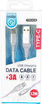 Extrastar Type C Charging Data Cable L/Up - 1.2m