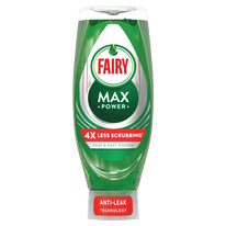 Fairy Max Power Anti Bacterial Washing Up Liquid 640ml - Original