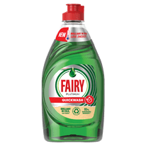 Fairy Platinum Quick Wash Washing Up Liquid 383ml - Original