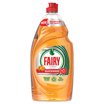 Fairy Platinum Quick Wash Washing Up Liquid 820ml - Citrus Grove
