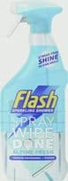 Flash Wipe Done Shower Spray 800ml - Alpine Fresh