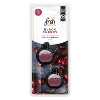 Fresh Scents Mini Diffusers Scented Oil 3ml Twin Pack - Black Cherry