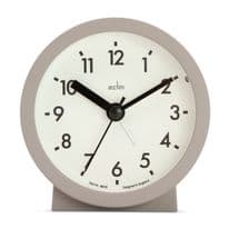 Gaby Alarm Clock With Snooze - Mocha