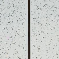 Giavani Bathrooms Ceiling Panel 2700 x 250 x 9.5mm - White Sparkle & Chrome Pack 5