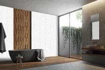 Giavani Chevron White Wall Panels - Pack 4