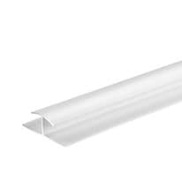 Giavani H Joint Trim 10mm x 2.7m - White