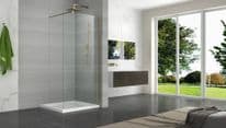 Giavani Wall Profile Including Support Arm - Brushed Brass