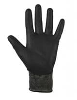 Glenwear Black PU Gloves - 10 - XLarge