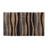 Groundsman Striped Coir Doormat - 45 x 75cm