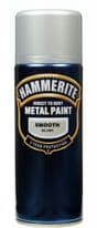 Hammerite Metal Paint 400ml Aerosol - Smooth Silver