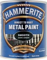Hammerite Metal Paint Smooth 750ml - Dark Green